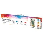 Картина стразами (алмазная мозаика) 40х50 см, ОСТРОВ СОКРОВИЩ "Павлин", без подрамника, 662411