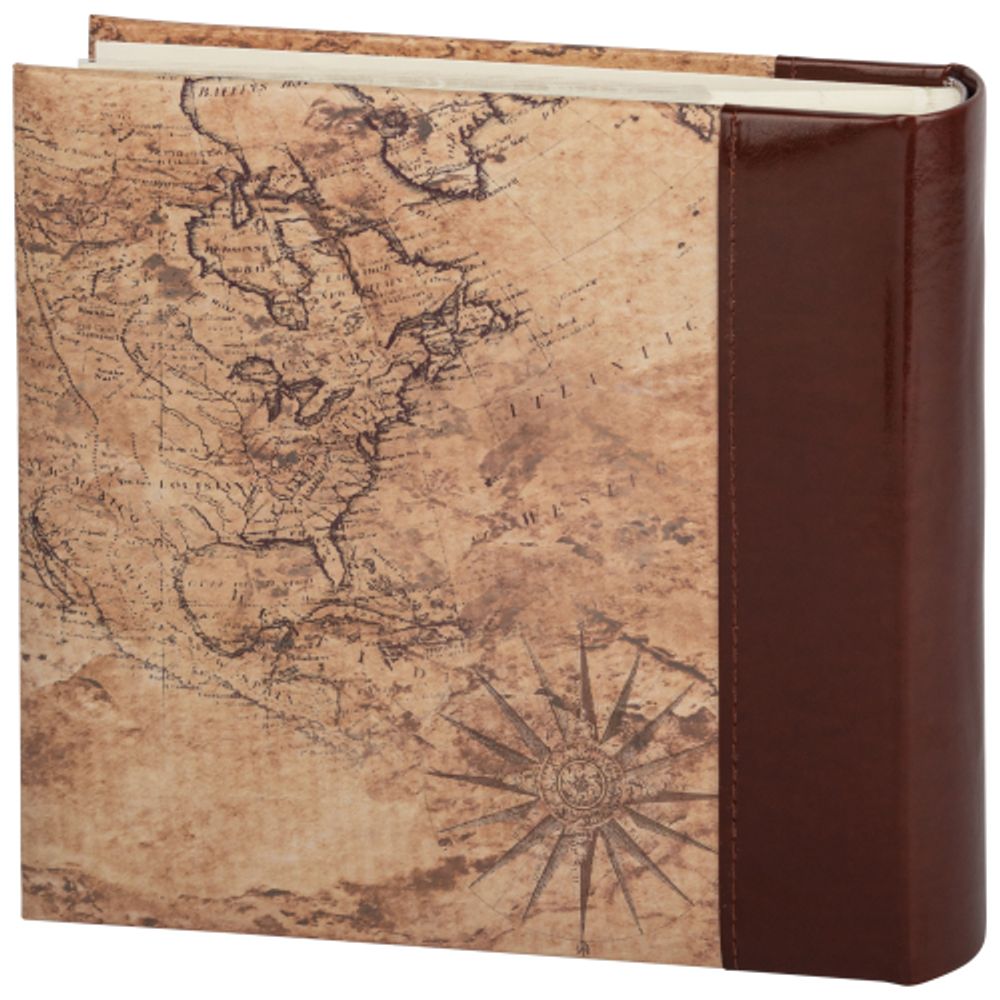 Фотоальбом Image Art IA-BBM46200 серия 138 путешествие с кармашками книжный переплёт 10х15 50 листов 200 фото | Image Art