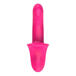 Розовый поясной вибратор 12,8см пультом ДУ I-Moon Pretty Beauty MY-1202