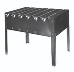 Мангал «Эконом» 6 шампуров (пленка), 400х250х400*0,35