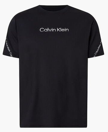 Мужская теннисная футболка Calvin Klein PW SS T-shirt - черный