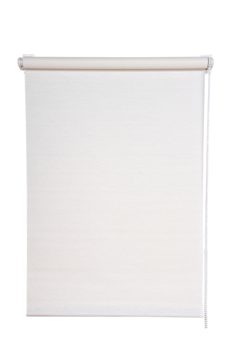 Рулонная штора натур молочно-белый