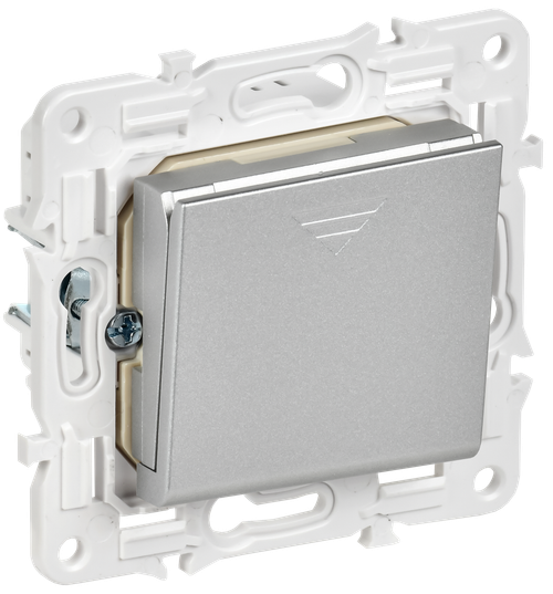 SKANDY Выключатель карточный 30А SK-V15S серебряный IEK