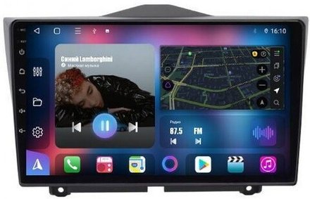 Магнитола для Lada Granta 2018+ - FarCar BM1206M QLED, Android 12, ТОП процессор, 4Гб+32Гб, CarPlay, 4G SIM-слот