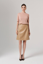 4864 Юбка женская (бежевый)