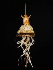 Винтажное украшение Царская лошадь в пачке 19*45 см., коричневый, Christmas DeLuxe (13660)