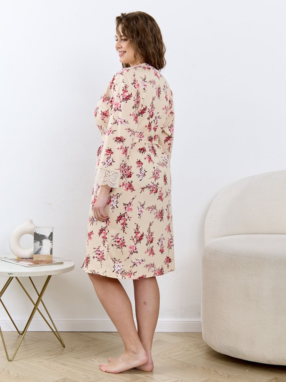 Халат Айрис-3 Виотекс БЕЖЕВЫЙ