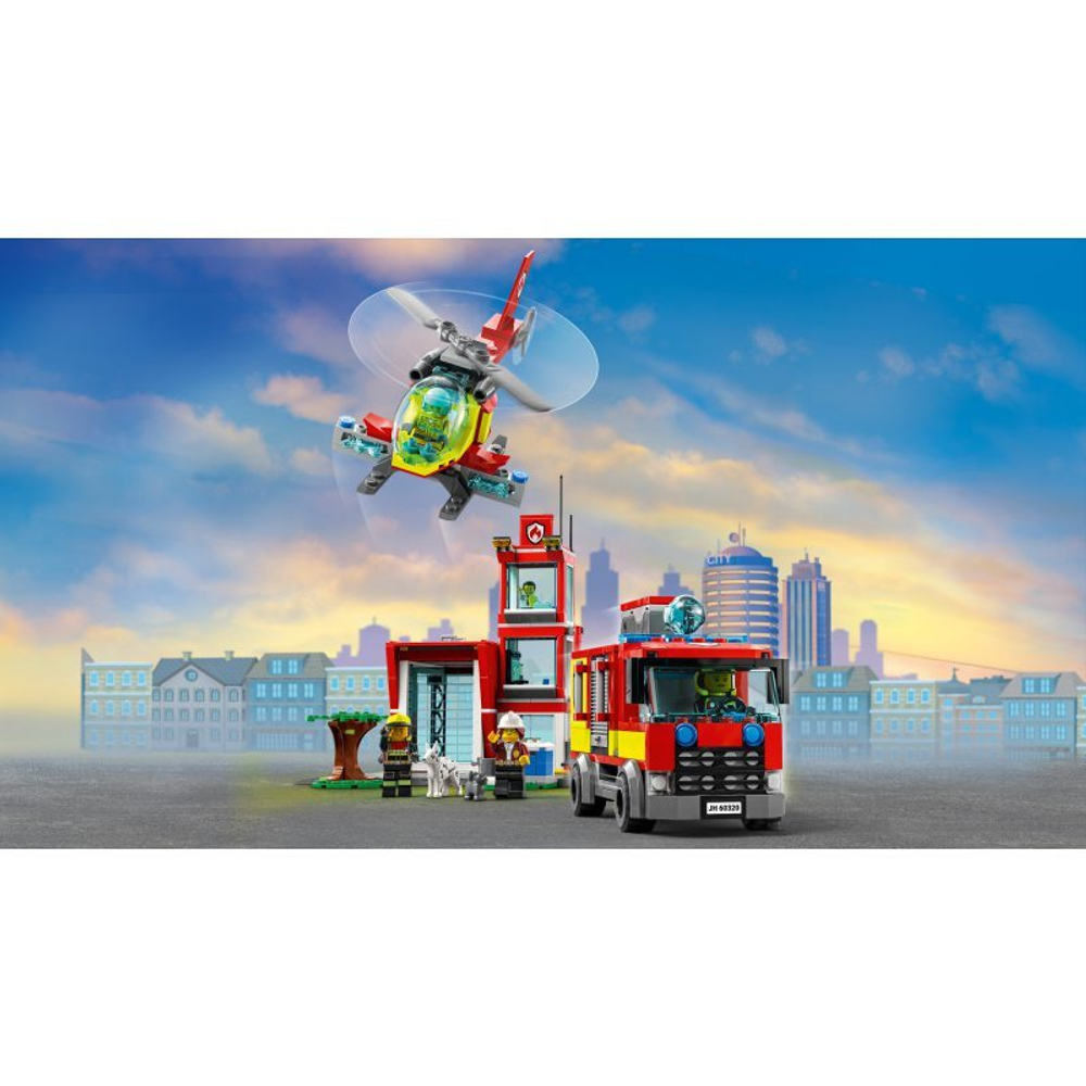 Конструктор LEGO City Fire 60320 Пожарная часть