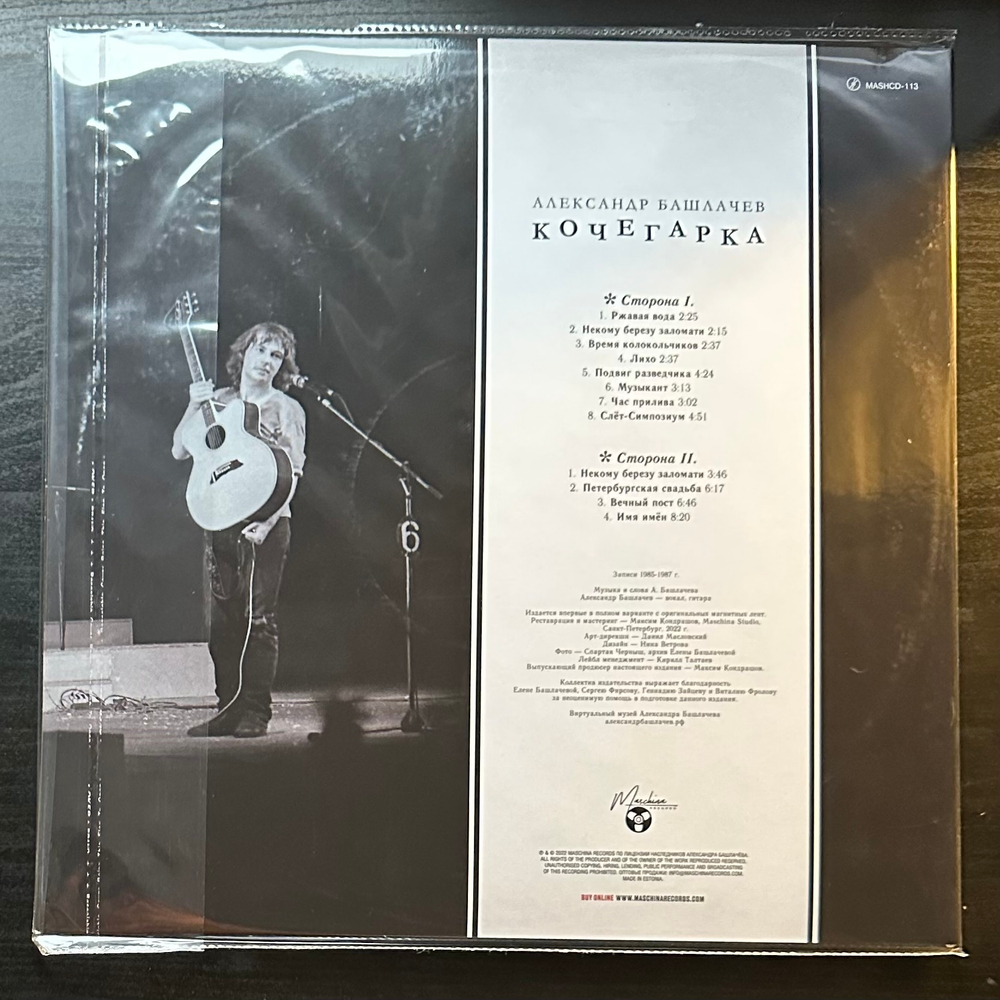 Александр Башлачев- Кочегарка (2022г.)