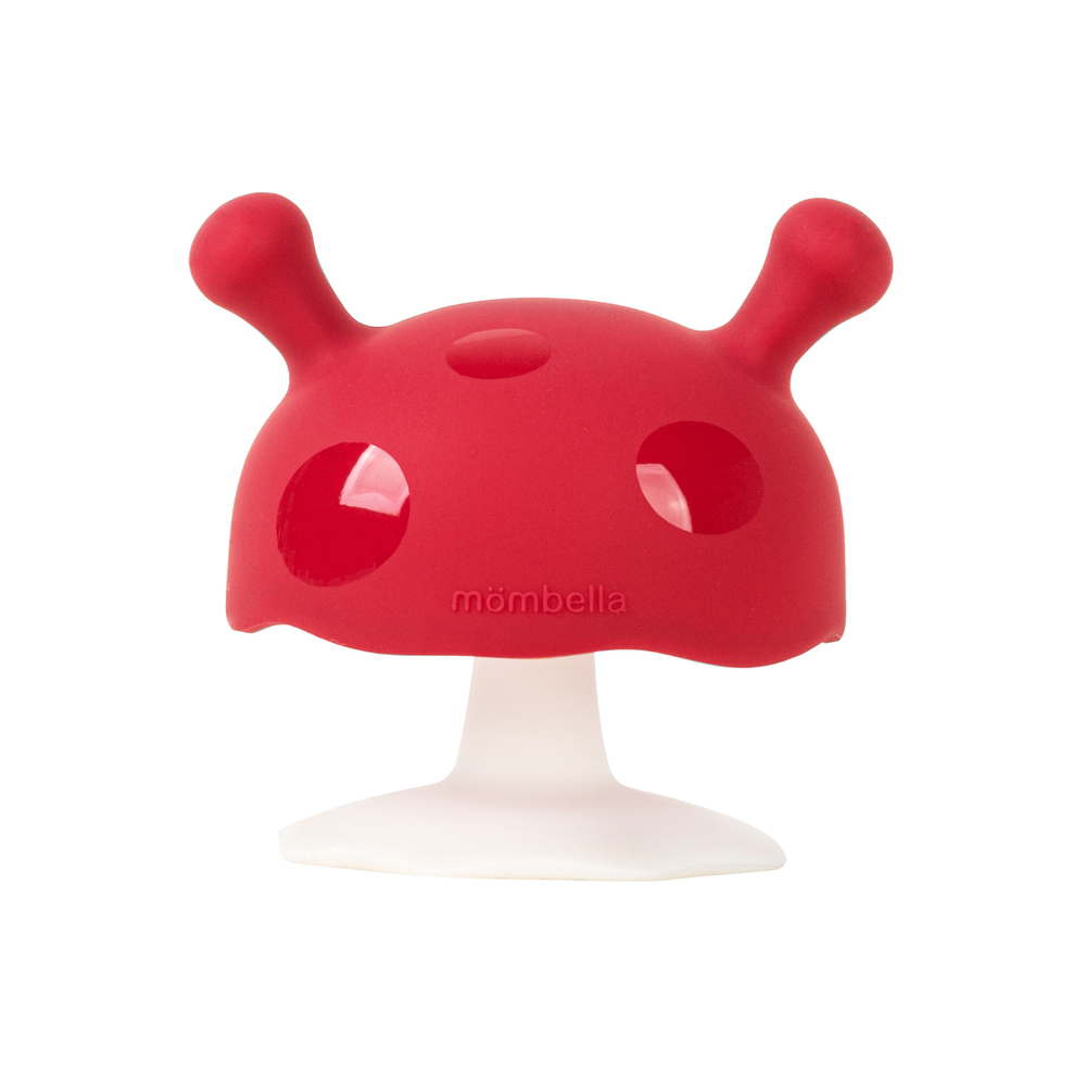 Прорезыватель Mombella Грибочек, силиконовый.