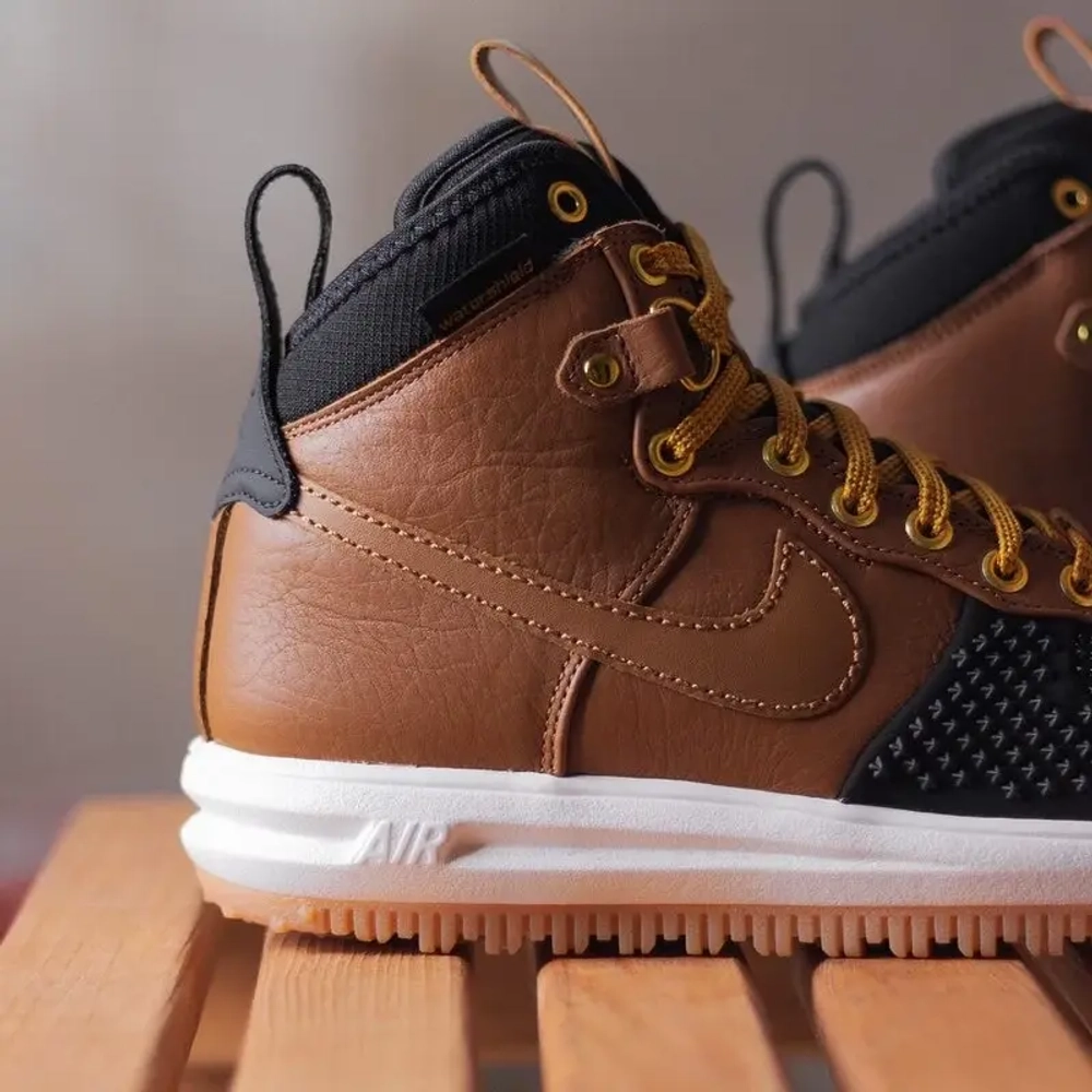 Кроссовки Nike Lunar Force 1, коричн.