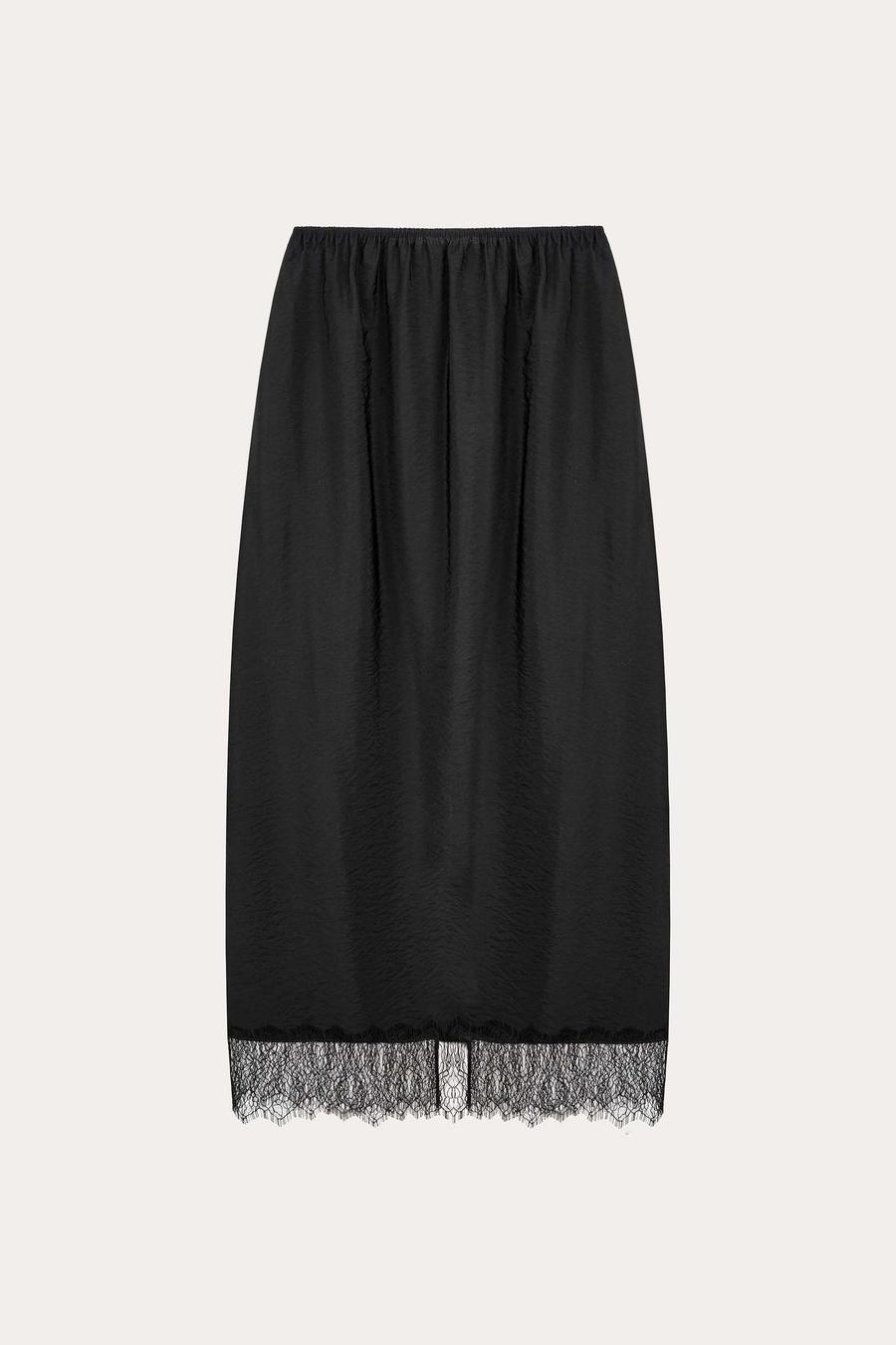 Подъюбник с кружевом