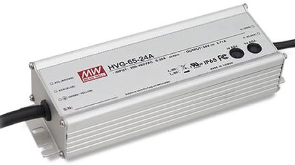 Драйвер светодиодный  Mean Well HVG-65-24A