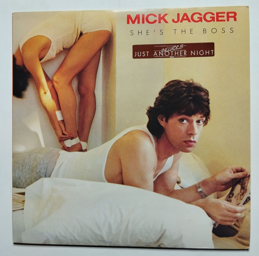 Винтажная виниловая пластинка LP Mick Jagger Shes The Boss (Holland 1985)