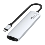 USB-Хаб Satechi Slim Multiport (USB-C) (ST-P7S) Подключение: встроенный кабель USB-C 3.2 Gen 2 с оплёткой. Порты: USB-C (PD 100 Вт), 2 USB-A 3.2 Gen 2, microSD UHS-I, SD UHS-I, HDMI (до 4K 60 Гц), Gigabit Ethernet. Есть LED-индикация