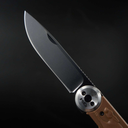 Нож складной Перемен Мысь коричневая (Blackwash)