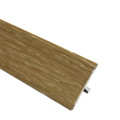 АТ 25мм "DO-4" 2,7м Дуб натуральный (22) Т-обр. ламинир. алюм.