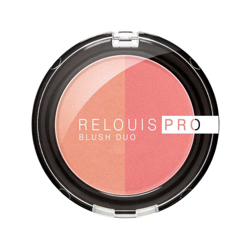 RELOUIS PRO "BLUSH DUO" Румяна компактные "R" тон 201
