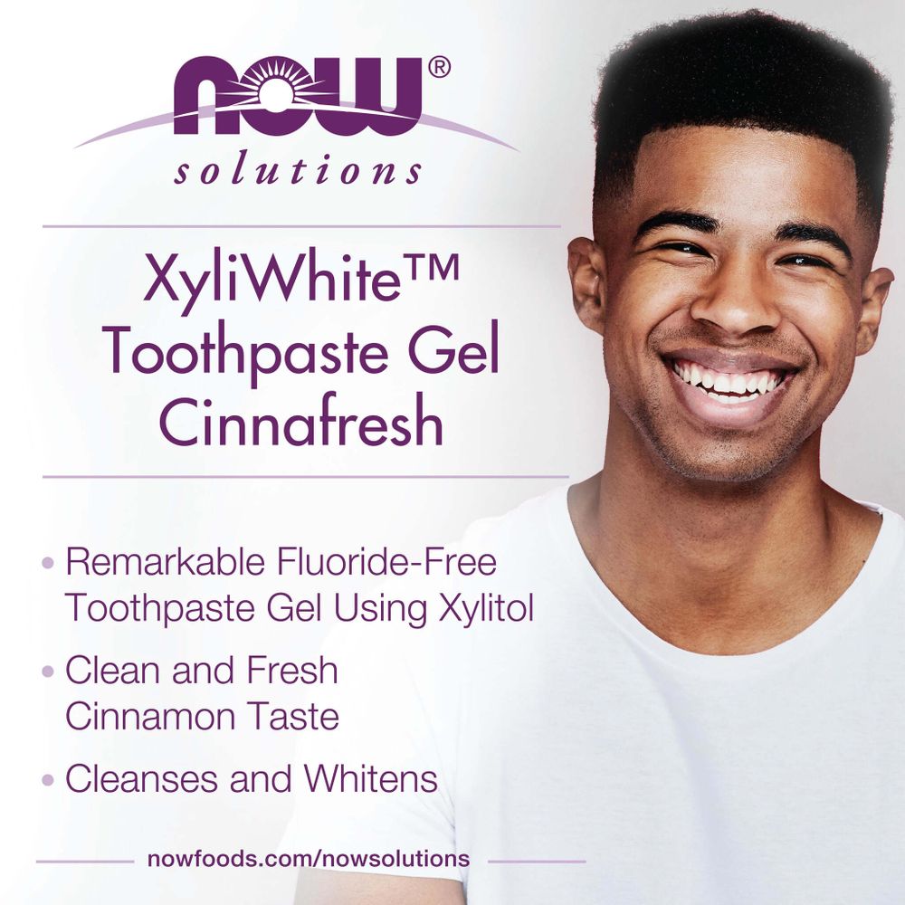 NOW Foods, Освежающая зубная гель-паста Xyliwhite,  6,4 унции (181 г)