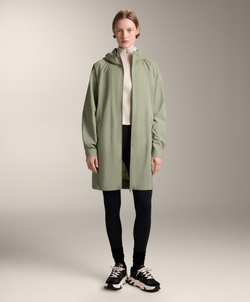 Oysho Ультралегкий компактный плащ, светлый хаки