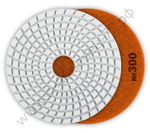 ЗУБР АГШК 125 мм, №300, мокрое шлифование, Алмазный гибкий шлифовальный круг (29867-300)