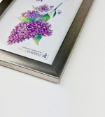 Фоторамка 10х15 см серебряная, принт дерево, арт. 1015.752230