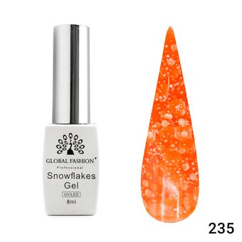 ГЕЛЬ ЛАК SNOWFLAKES 8 МЛ, 235
