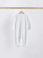 Комбинезон / Cлип для малышей Next K79-483, 4 шт., Белый