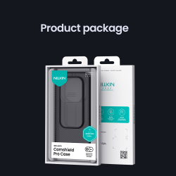 Чехол прозрачный тонированный от Nillkin для Xiaomi Redmi Note 15 Pro 5G, серия CamShield Pro (защитная сдвижная шторка для камеры)