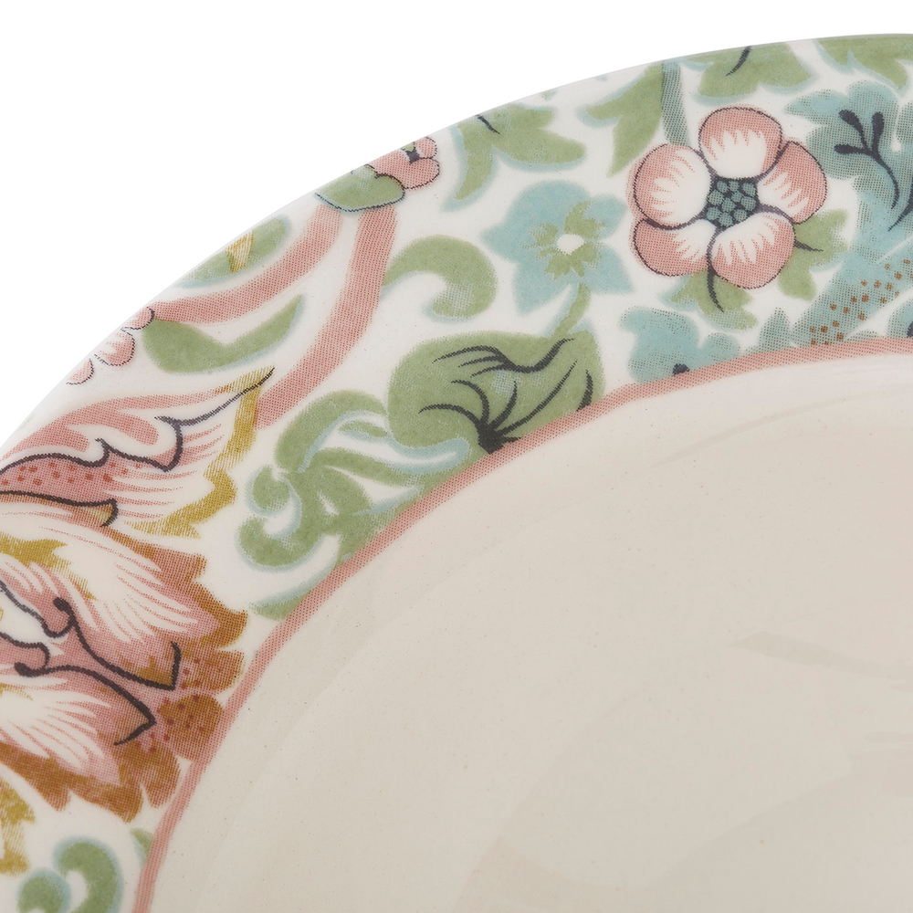 Spode Тарелка Morris&Co. Глубина 19 см, клубничный вор