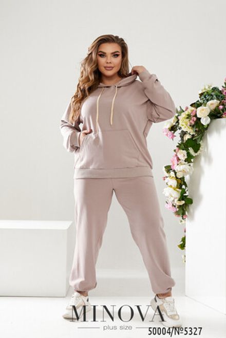 Костюм 5327-бежевый Minova Фото 2