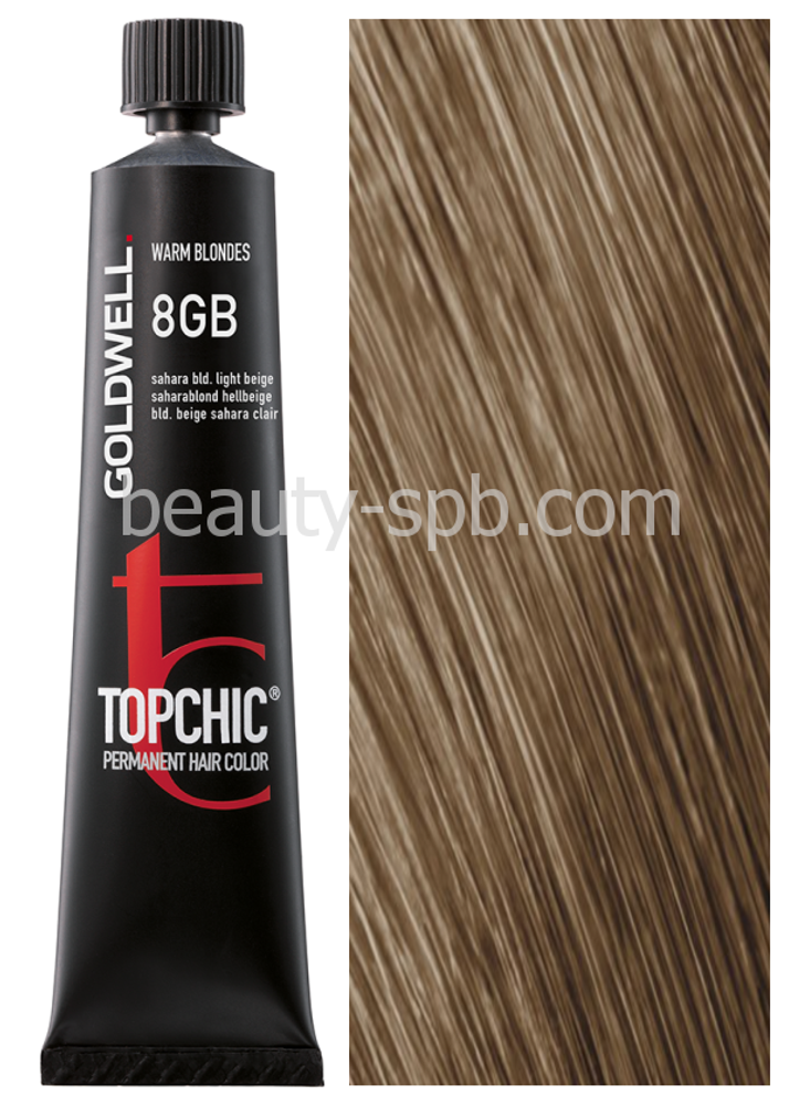 Goldwell Topchic 8GB песочный светло-русый 60 мл