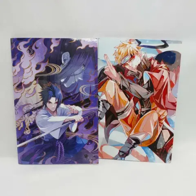 Тетрадь Наруто Узумаки и Саске Учиха