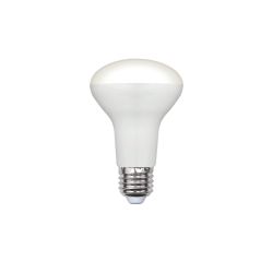 LED-R63-9W-4000K-E27-FR-SLS Лампа светодиодная. Форма Рефлектор. матовая. Белый свет 4000K. ТМ Volpe