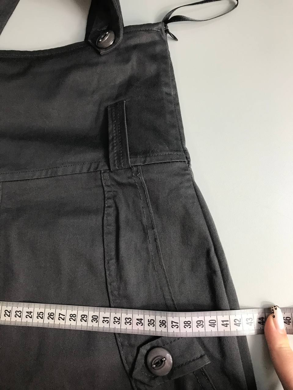 Сарафан из плотного материала, маркировка 36, визуально на 42 размер