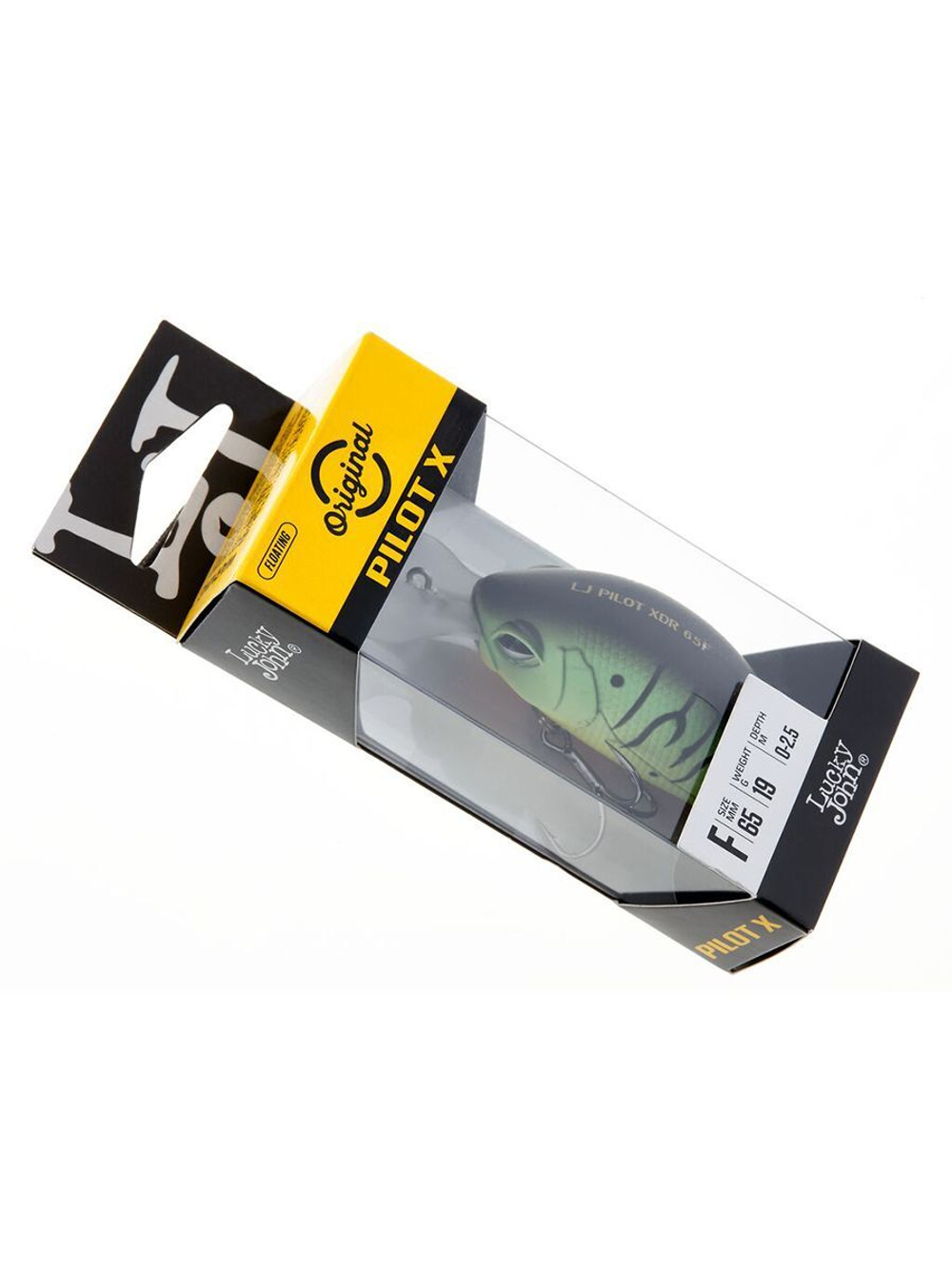 Воблер плавающий Lucky John Original PILOT-XDR F 06.50/003