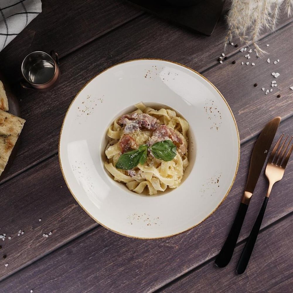 Тарелка глубокая 400 мл d 23 см h9,5 см для пасты Grace Noble [2]