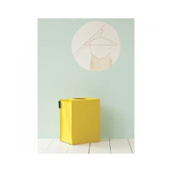 Сумка для белья Brabantia прямоугольная лимонно-желтая общий вид