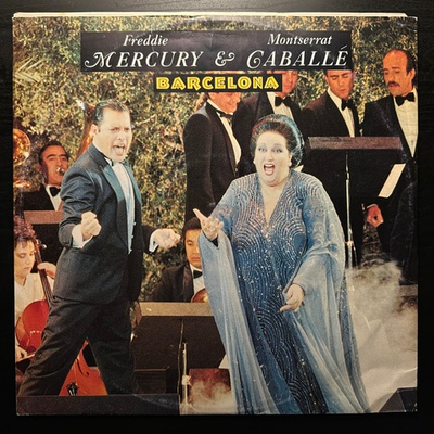 Freddie Mercury & Montserrat Caballe - Barcelona (Германия 1987г.) 12", 45 RPM