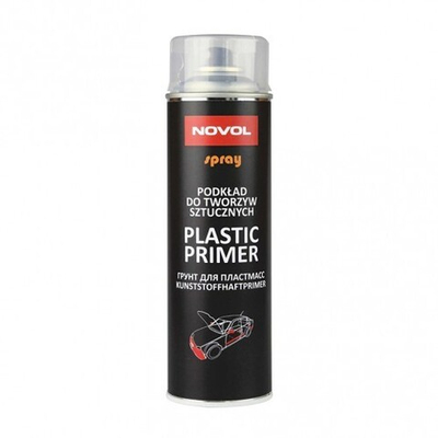 NOVOL Грунт по пластику NOVOL SPRAY PLASTIC PRIMER, аэрозоль 500 мл