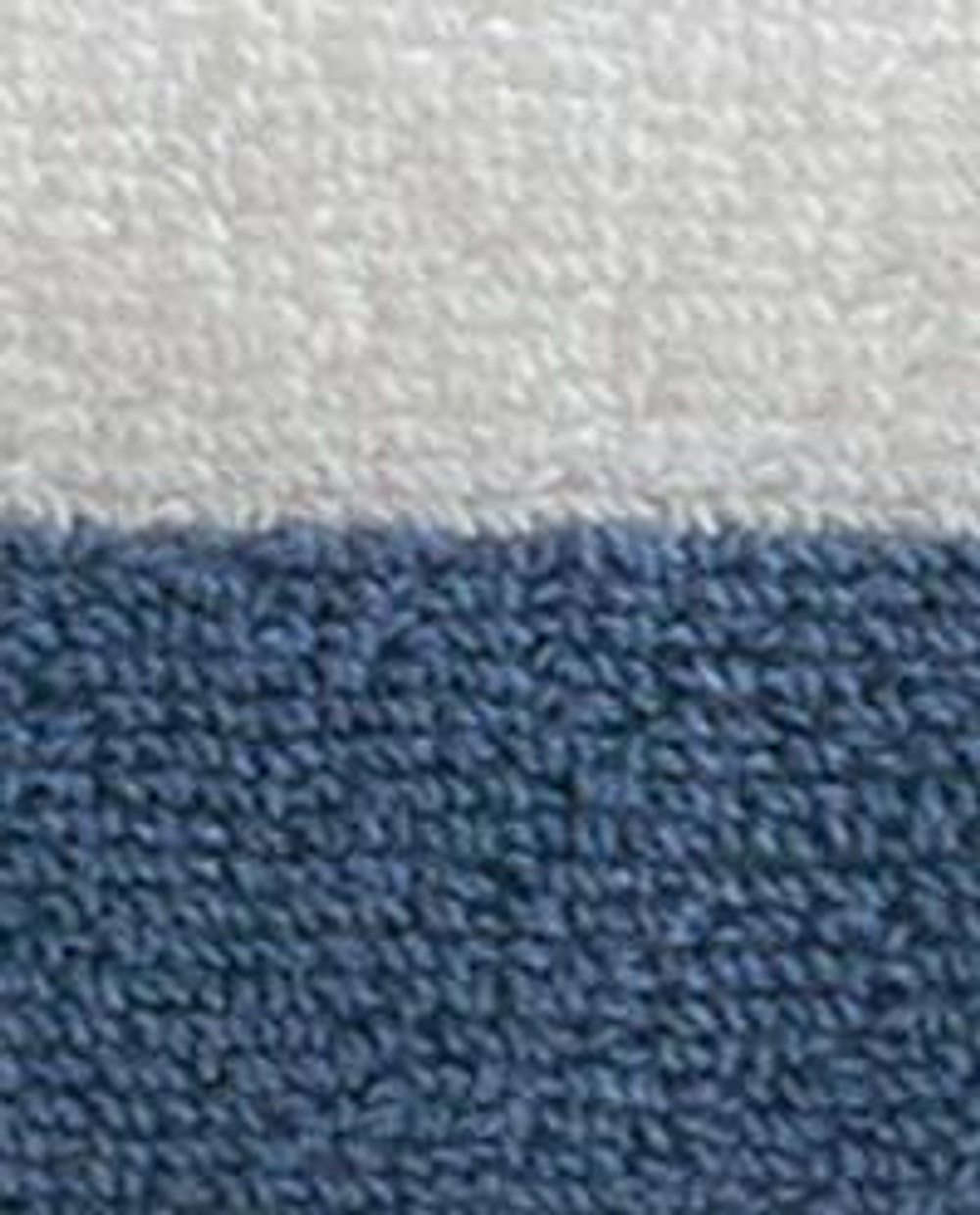 Zara Home Полотенце для лица и рук из хлопка, синий, в полоску · 5546/013