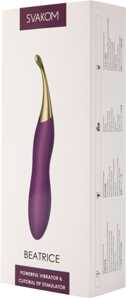 Svakom Beatrice - Точечный стимулятор со сменными насадками