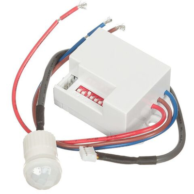 Датчик движения скрытый, 800 Вт, 5-480 с, 6 м, 120, 360 , IP44, 10-2000 лк, TDM, ДДСк-01, SQ0324-0