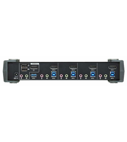 Квм переключатель ATEN 4P USB 4K DP/F. Audio KVMP/USB3.0 Switch