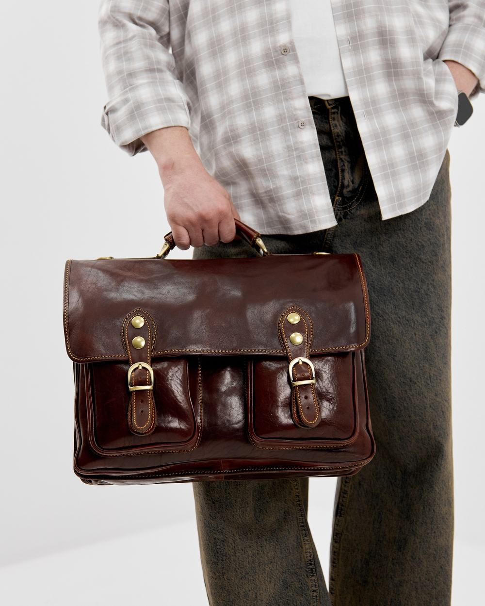 Сумка 949 12 коньячный