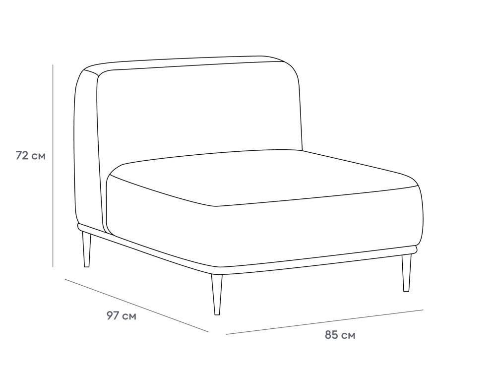 Секция Portofino одинарная