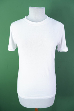 Футболка Miss Diva простая белая 44 размер