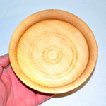 Деревянная тарелка Art of Siberia блюдце из сибирского кедра 160 мм.   T10