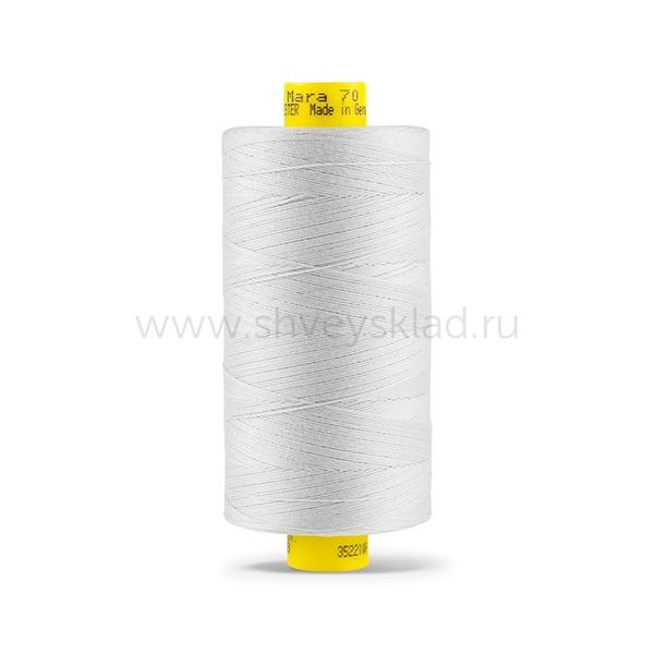 Нитка Gutermann Mara 70 (700 метров), 1 кат., для плотных тканей | 008 суровый