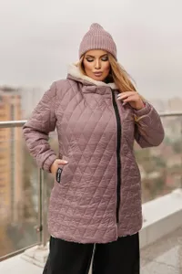 Куртка с мехом УК-1608 Фабрика Моды